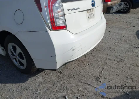 2012 Toyota Prius Two из США, поврежденный, VIN JTDKN3DU4C1541446